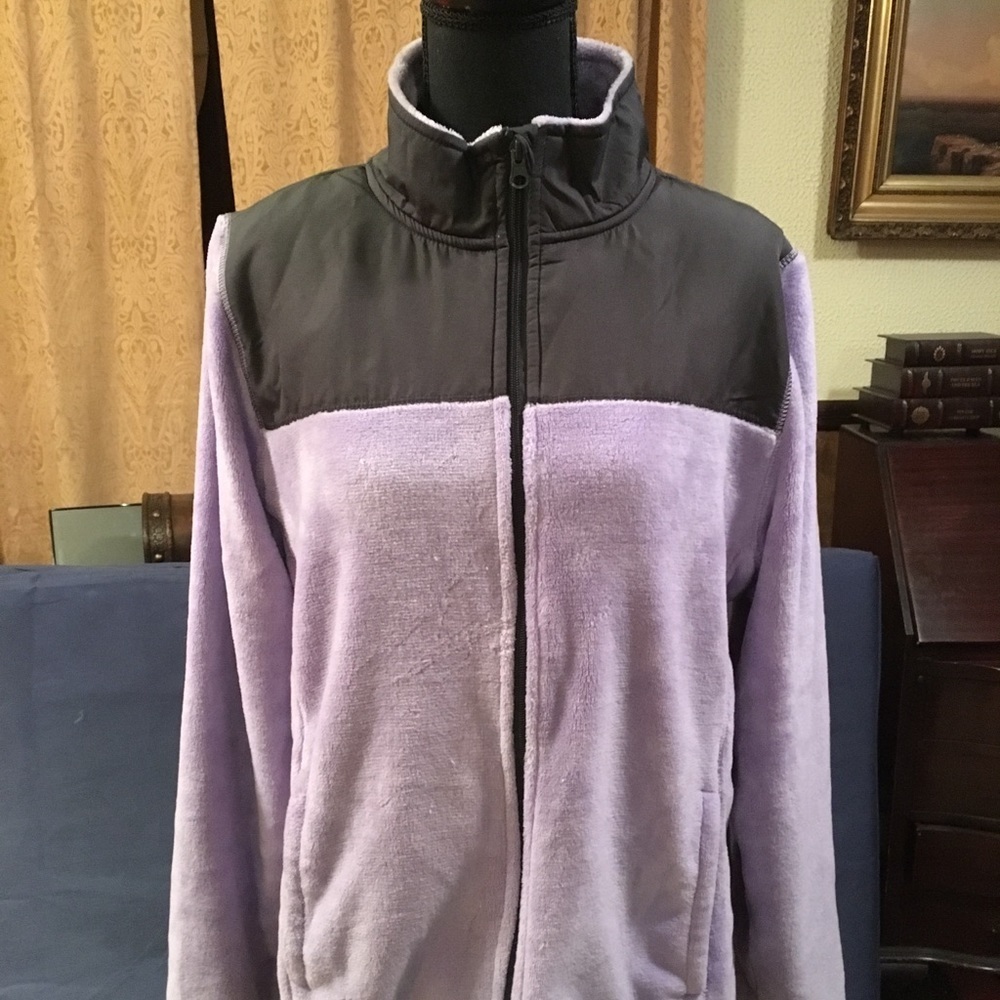 Softest Ever Lavender Fleece Jacket - Picture 2 of 7